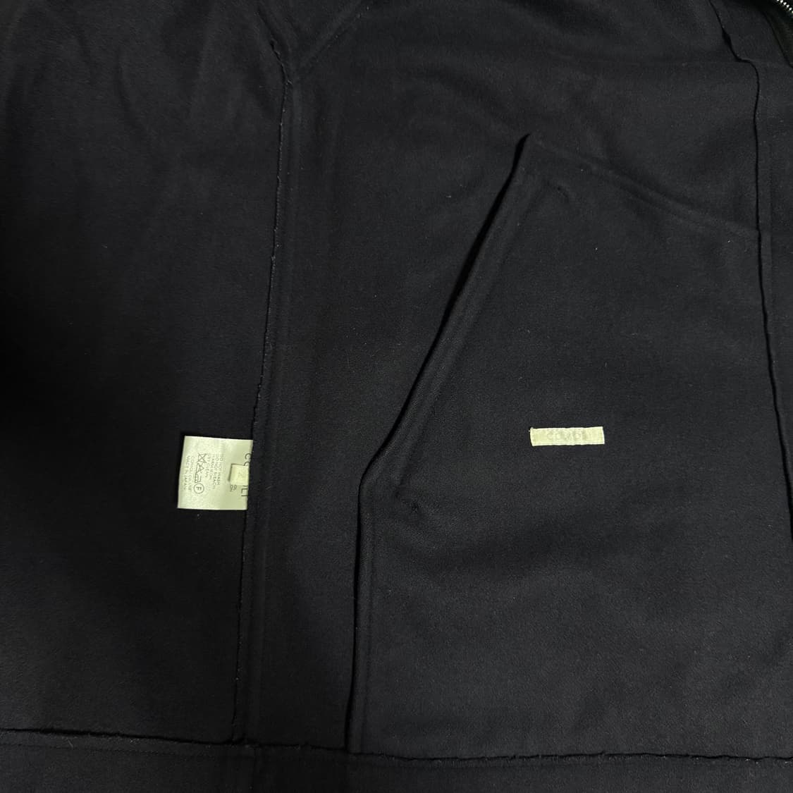 [2]코모리 펠튼 울 나일론 Zip 블루종 자켓 상품이미지7