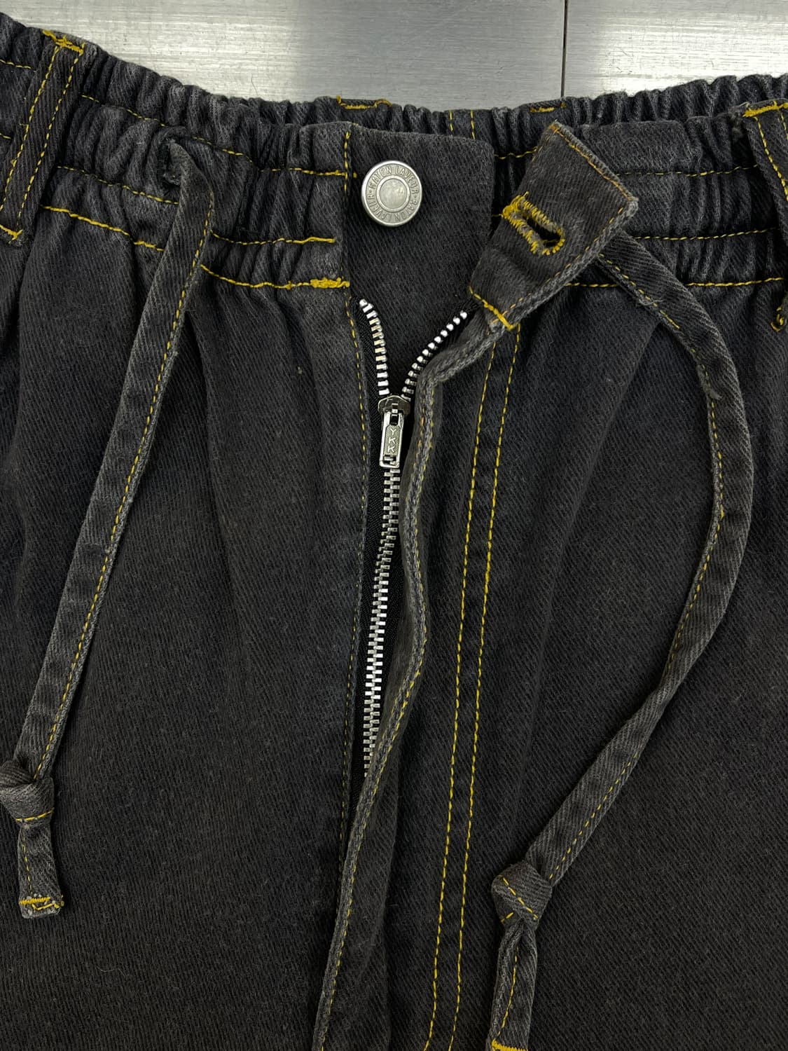 Raton Laveur 90s 콘트라스트 스티치 팬츠 상품이미지6