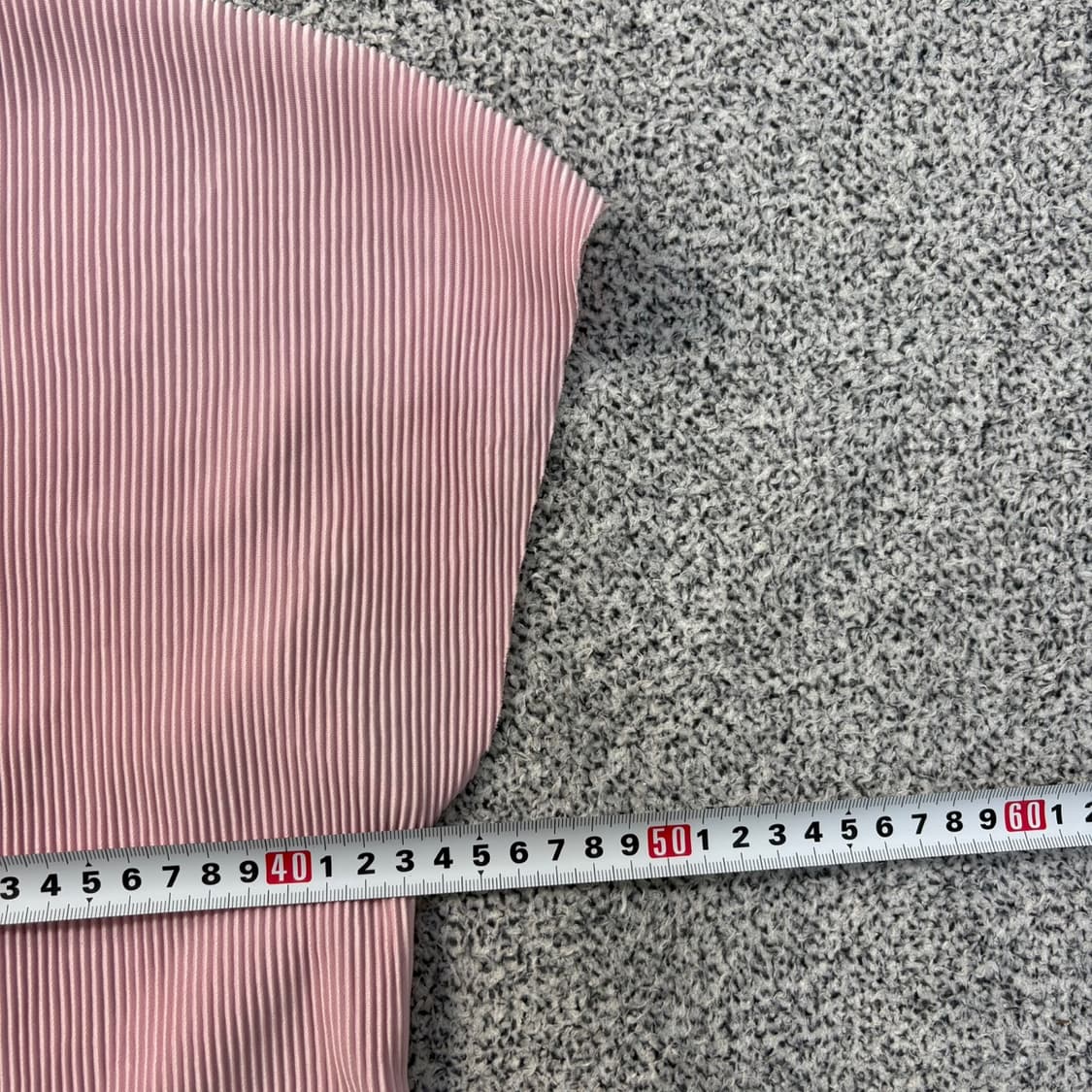 실측 썸제이 여성 플리츠 민소매 티셔츠 0407J 상품이미지5