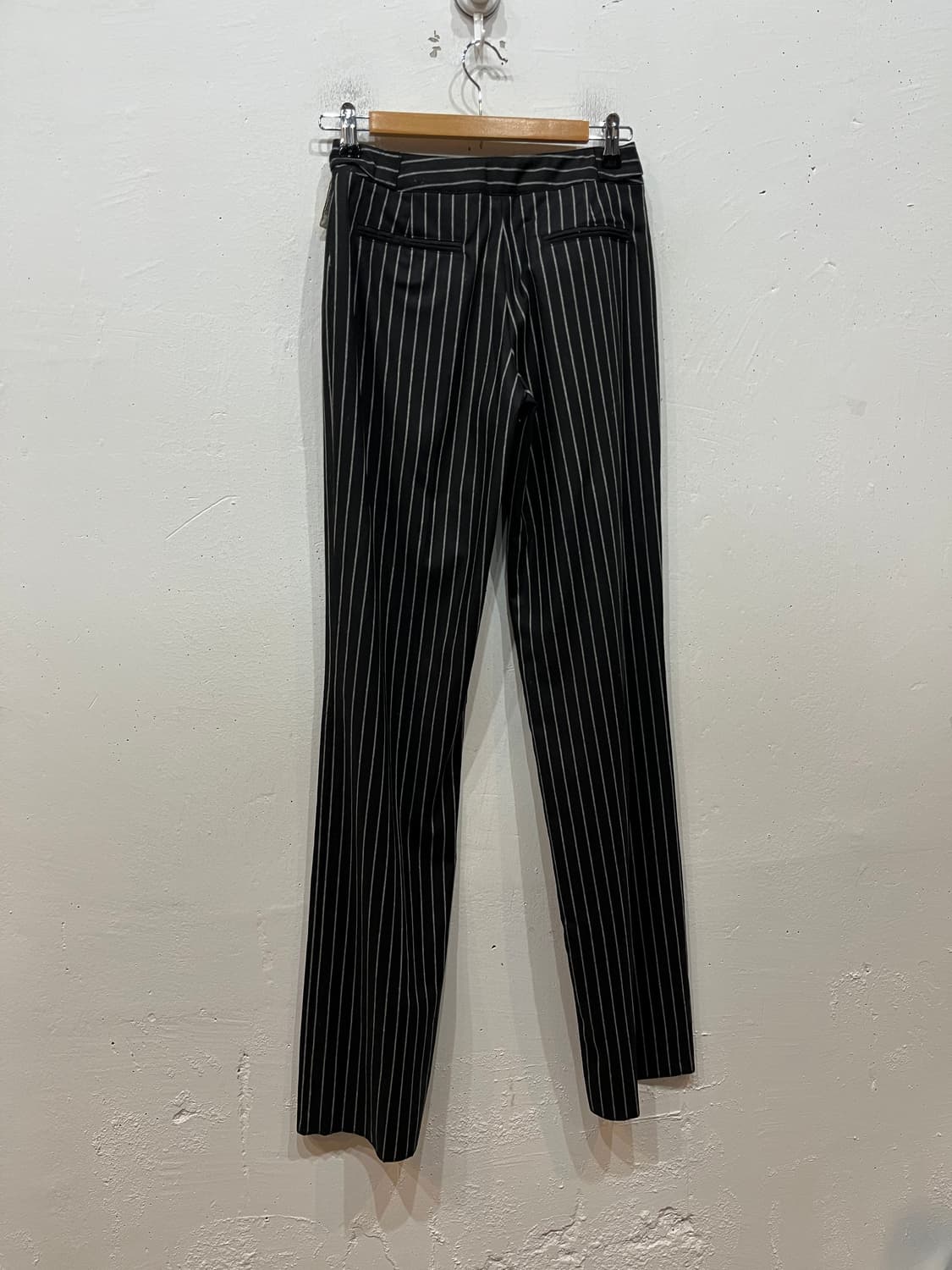 존 갈리아노 로우라이즈 스트라이프 울 팬츠 우먼즈 상품이미지5