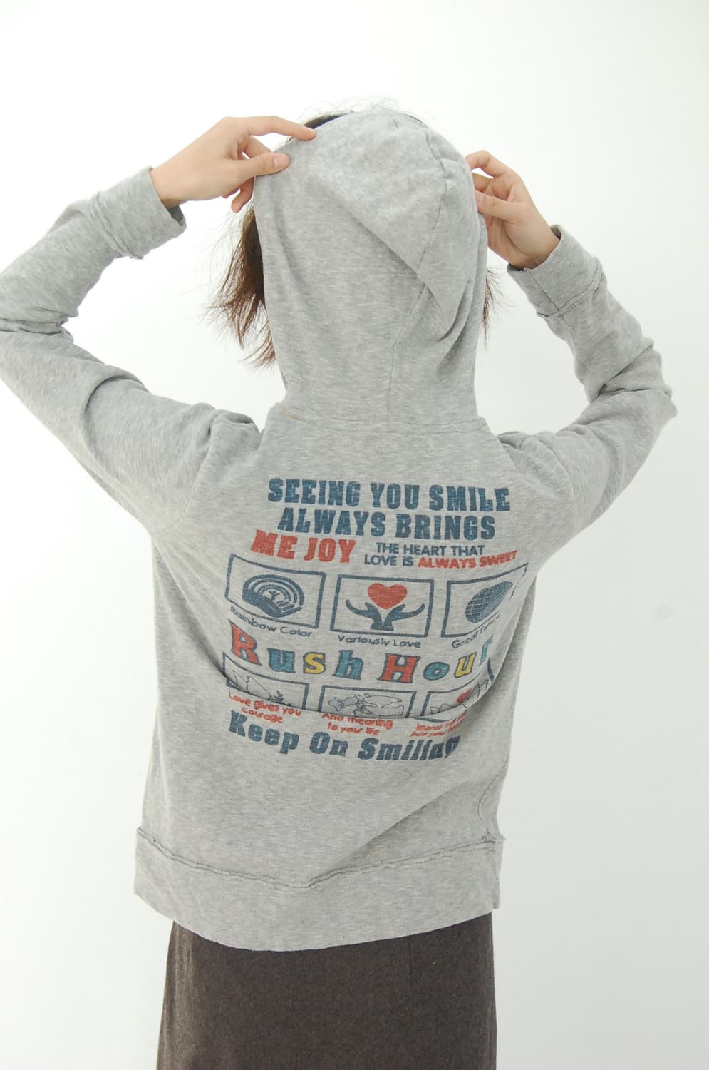 Rush hour button hoodie 상품이미지1