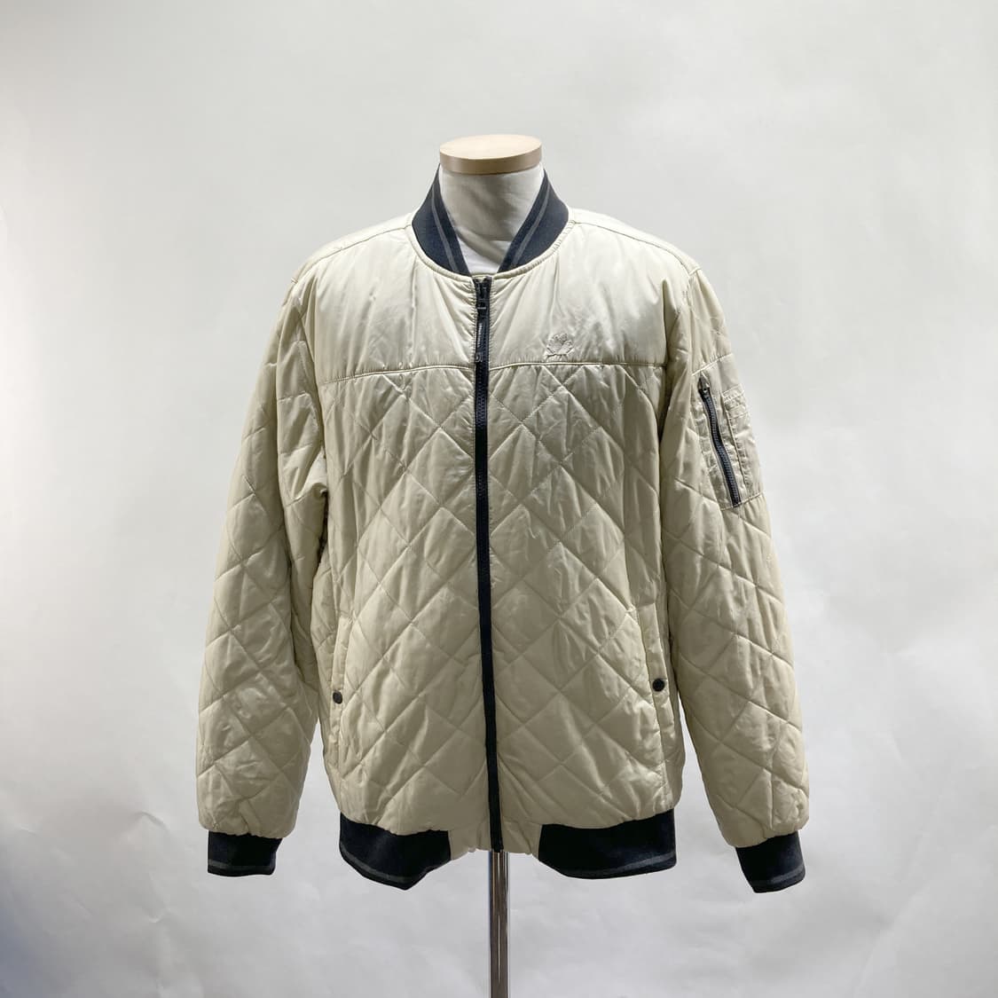 라푸마 남성퀼팅경량패딩자켓 베이지 XL 상품이미지1