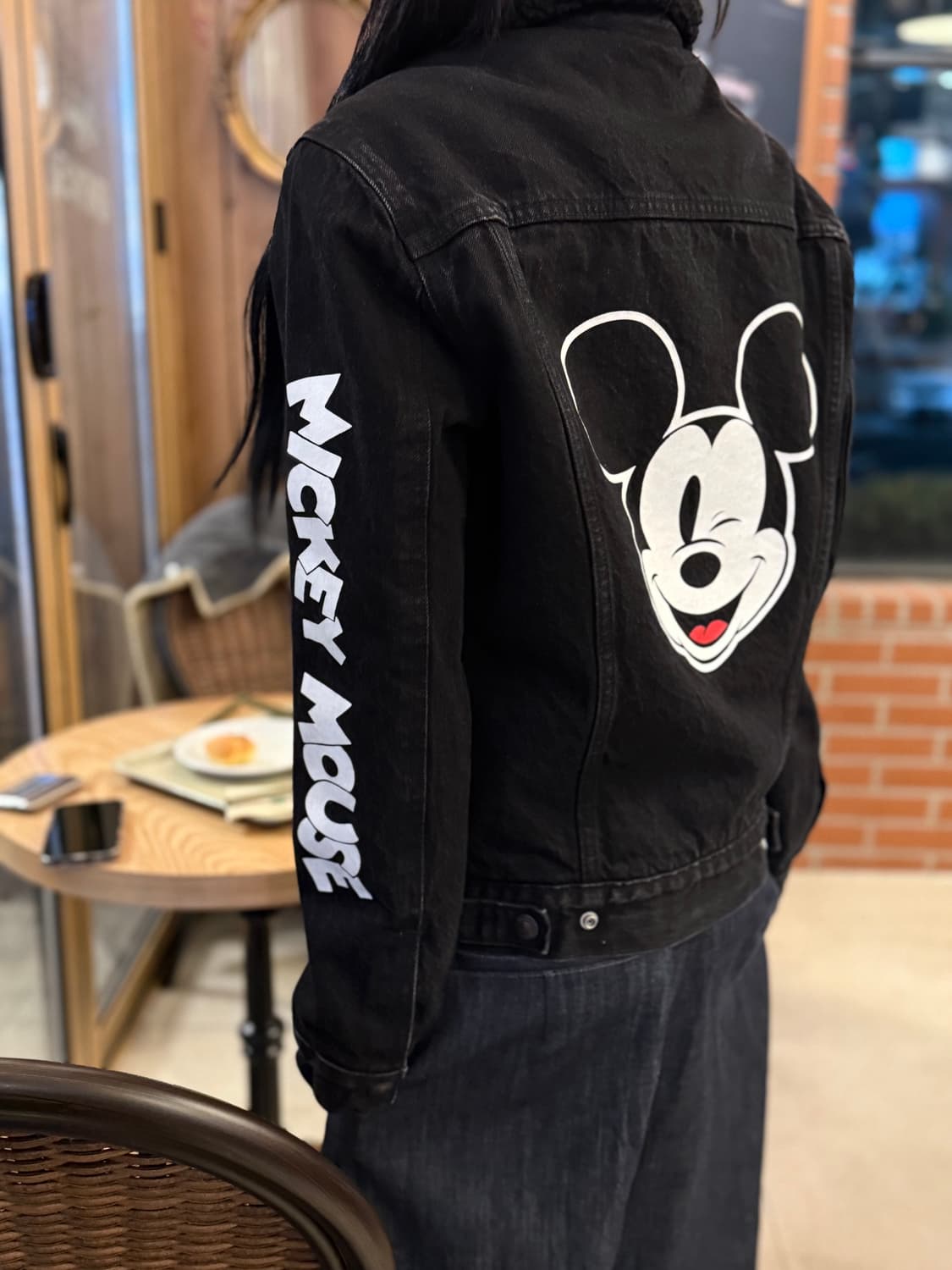 리바이스 X 미키마우스 쉐르파 트러커 자켓 상품이미지3