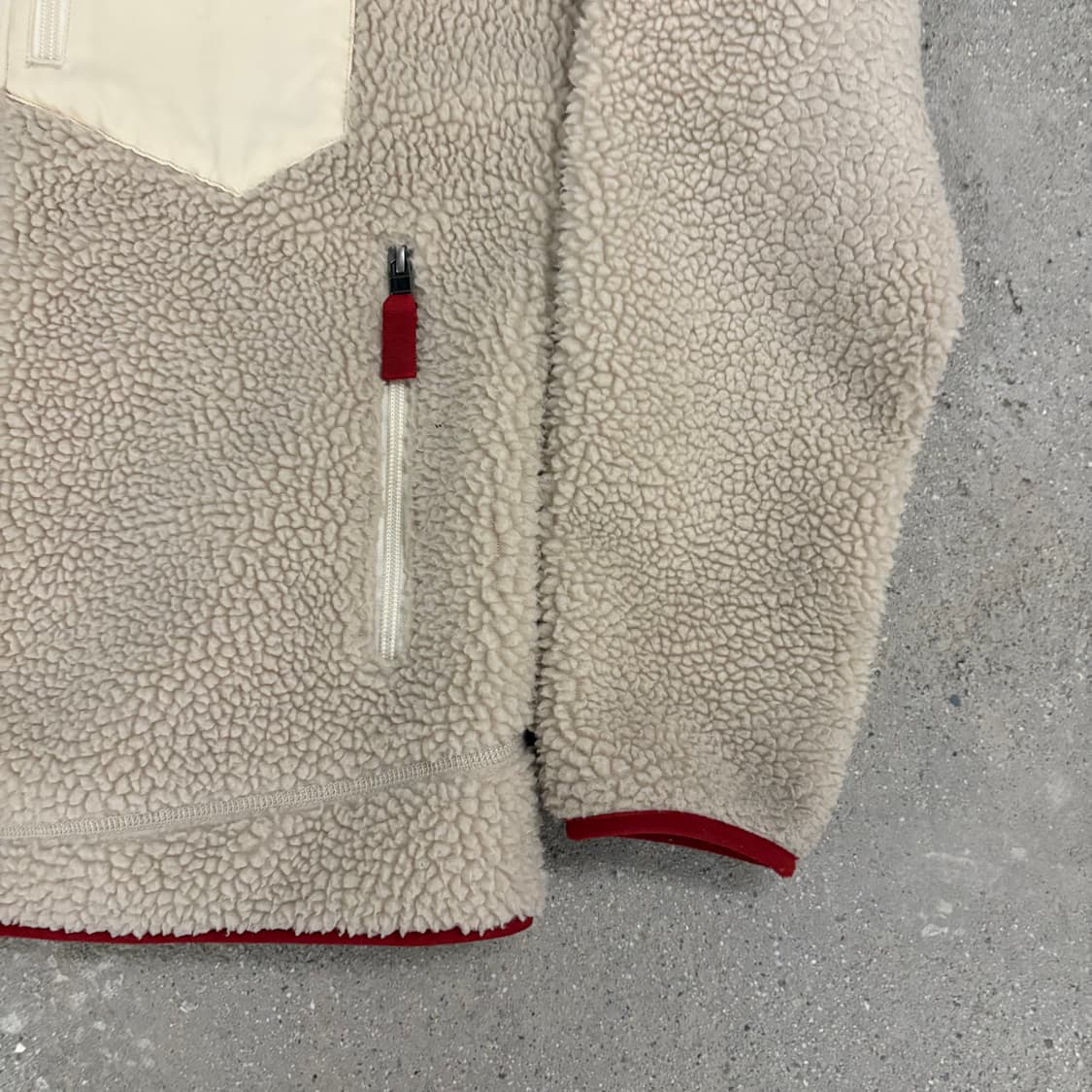 파타고니아 내츄럴 레드 클래식 레트로 X 자켓 상품이미지5