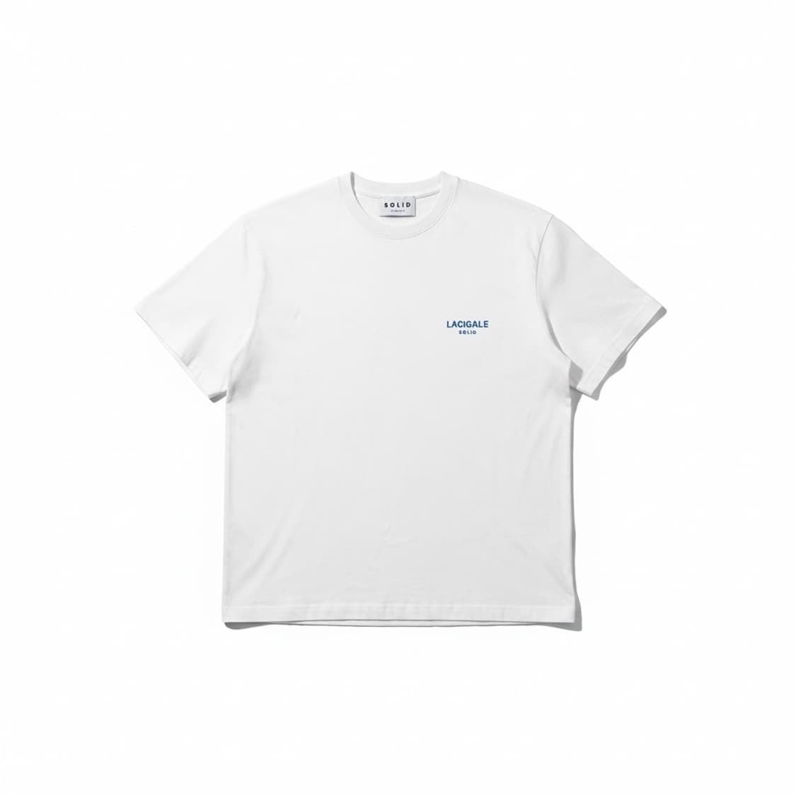 솔리드옴므 화이트 반팔티 48 상품이미지1