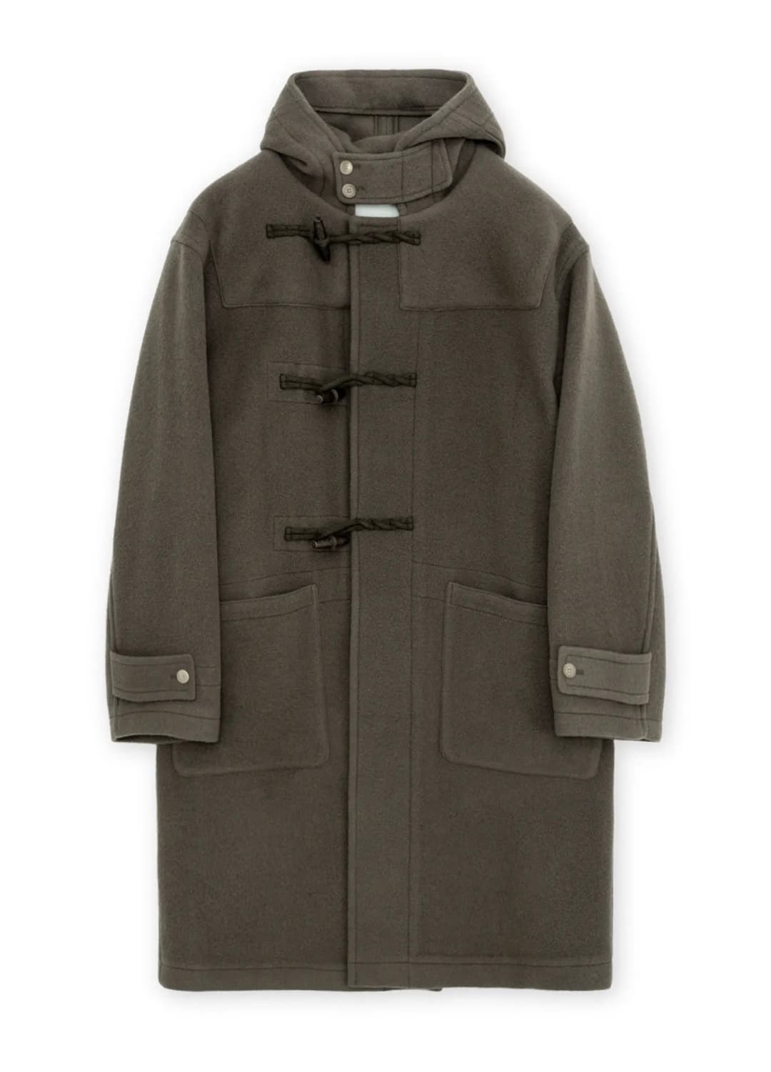 브라운야드 더플코트 올리브그레이 사이즈3  상품이미지5