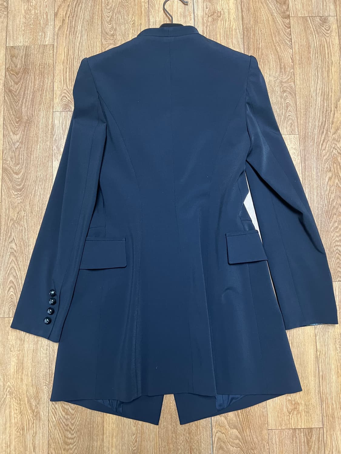 한섬 마인 블랙 롱 자켓 상품이미지3