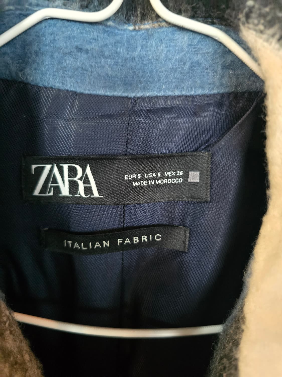 자라 체크 자켓 상품이미지4