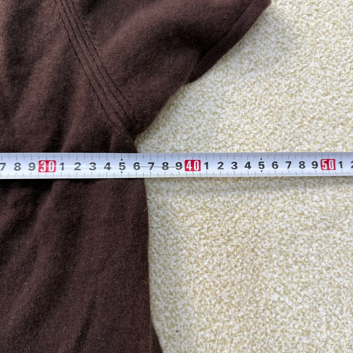 [90] 한섬 시스템 여성 캐시미어 반팔 니트 0108T1 상품이미지6