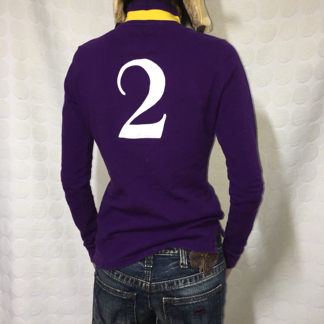 랄프 로렌 퍼플 롱슬리브 상품이미지3