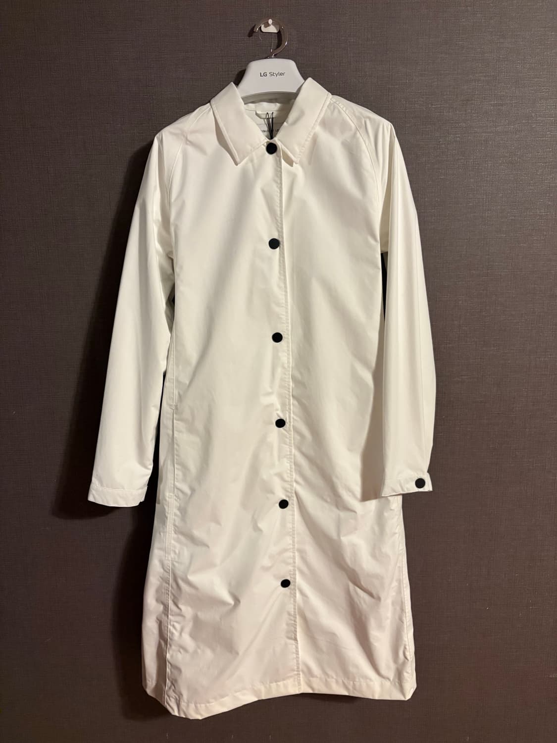 유니클로 X 르메르 오프화이트 코트 M 상품이미지1