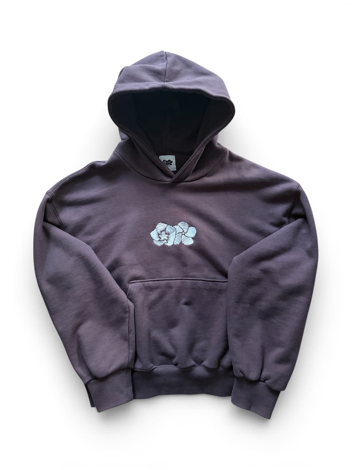 알미래 브라운 크롭후드 상품이미지1