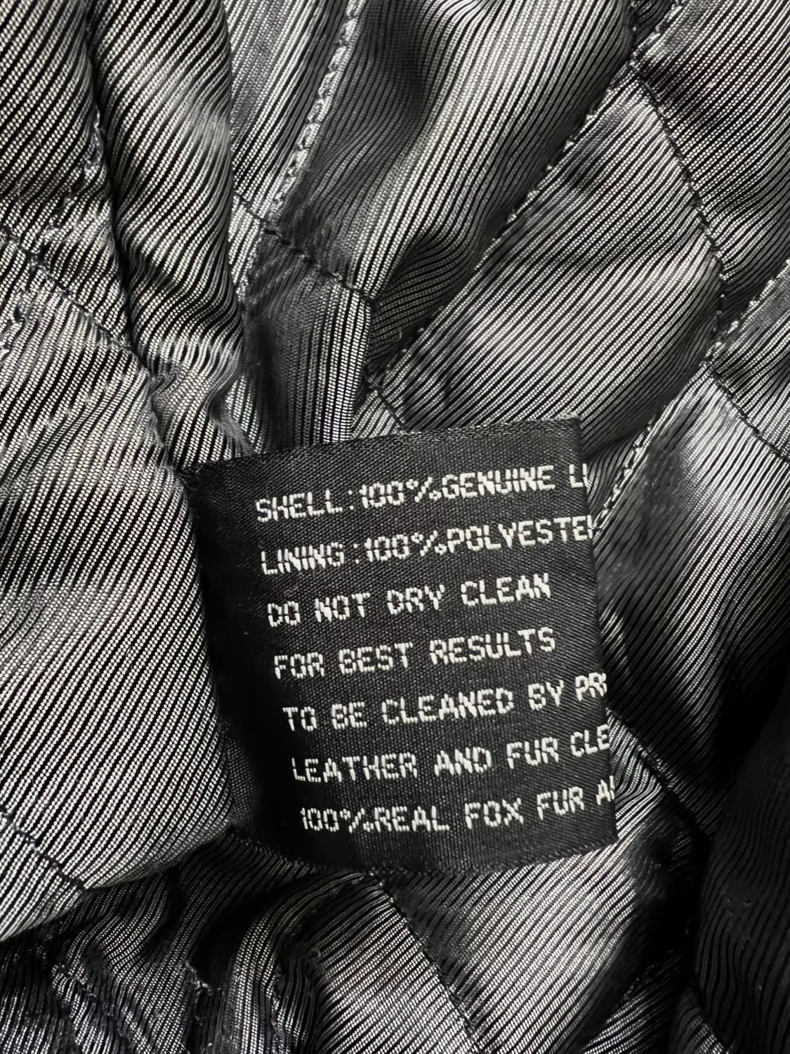 보니 펠레펠레 하이롤러 가죽자켓 상품이미지6