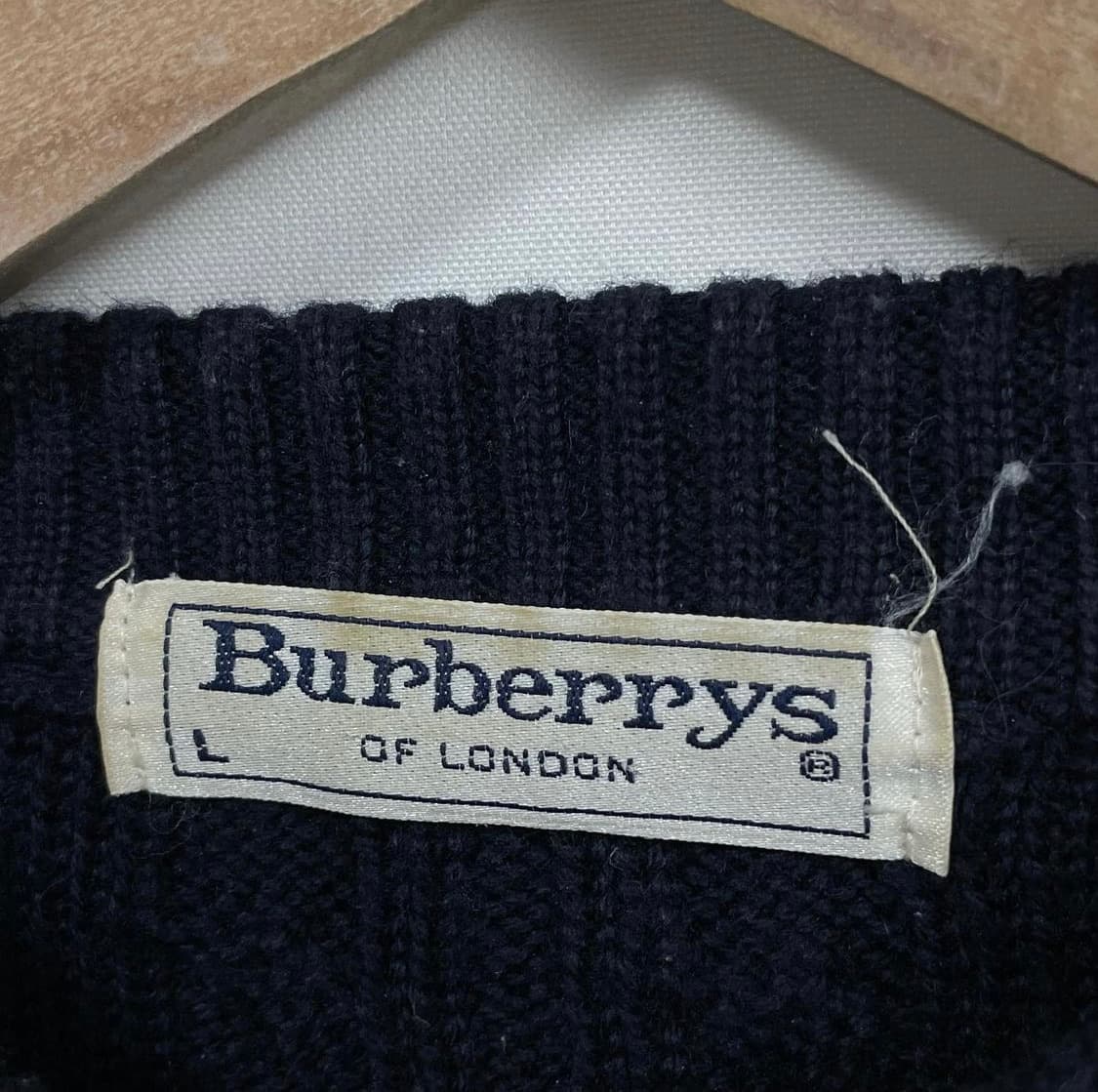 버버리 90s 아카이브 크루넥 니트 상품이미지3