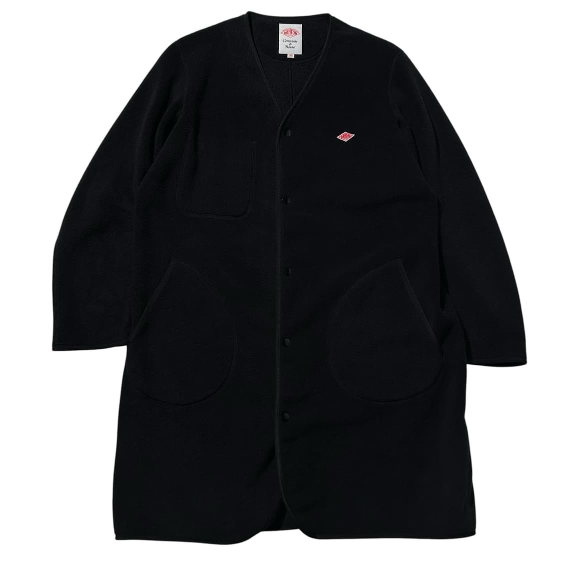 (매장판) 22fw 단톤 카라리스 플리스 롱 자켓 상품이미지1