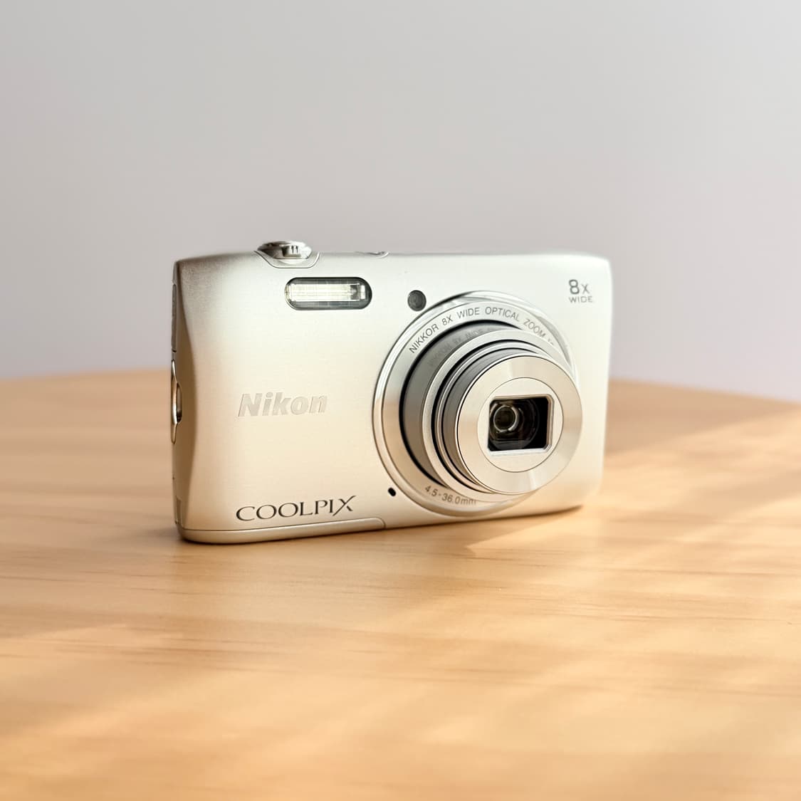 ✨미품/풀박스✨ 니콘 쿨픽스 S3600 실버 디카 상품이미지1