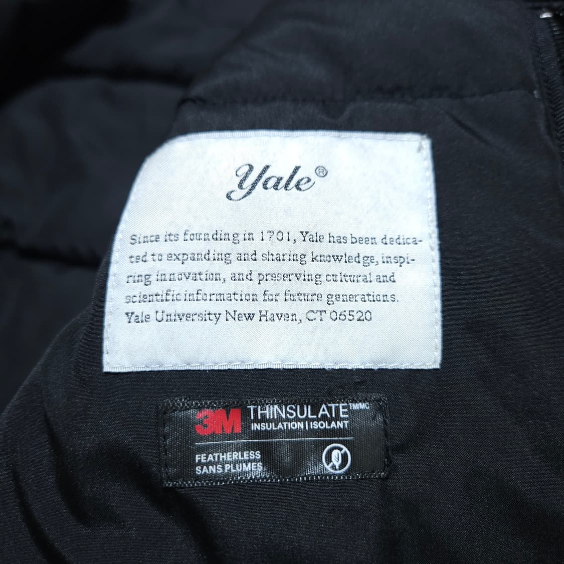 예일) L(105~) 남자 신슐레이트 양털카라 패딩점퍼 / 왕눈이샵 상품이미지10