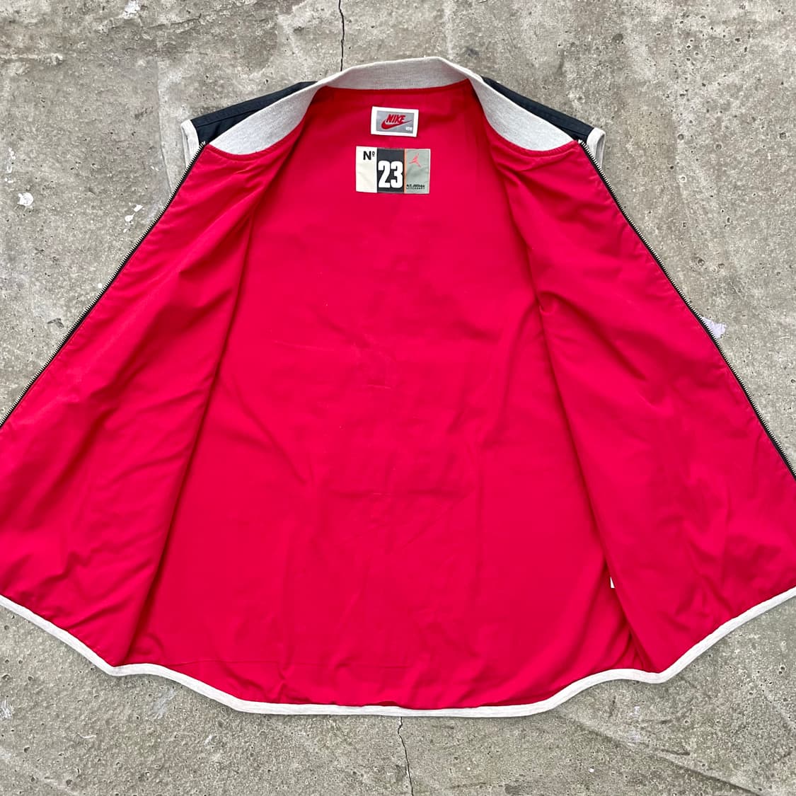 90's 나이키 에어조던 23 집업 베스트 L 상품이미지3