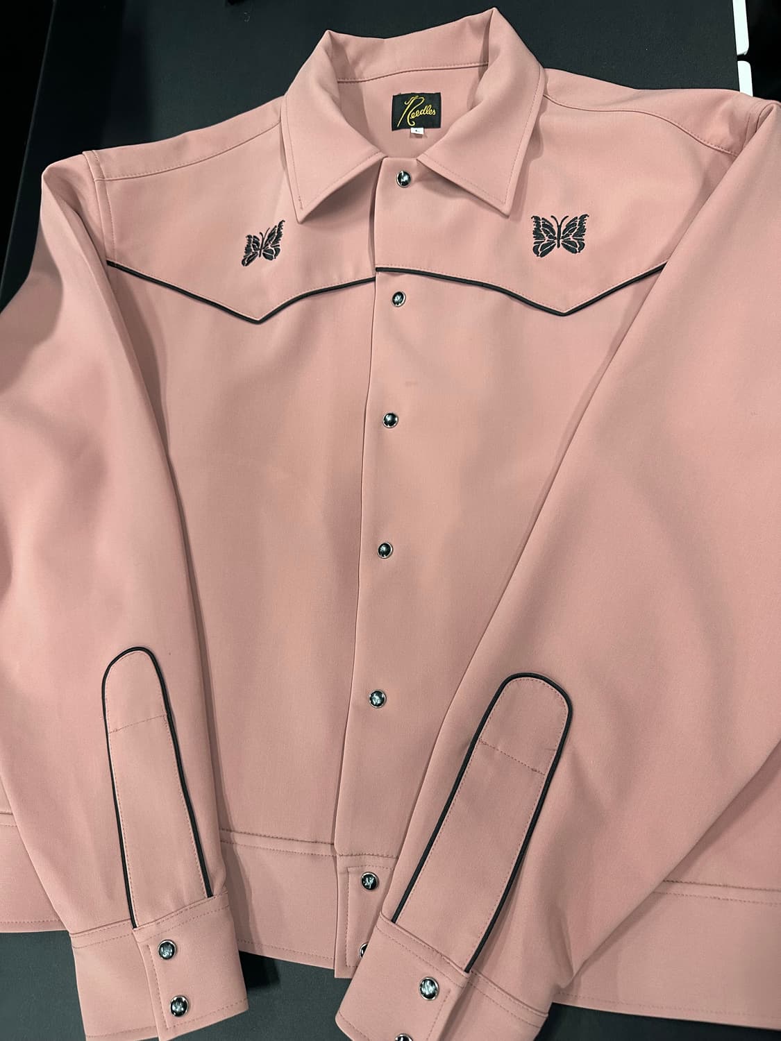 니들스 PE/PU 더블 클로스 파이핑 카우보이 재킷 상품이미지4