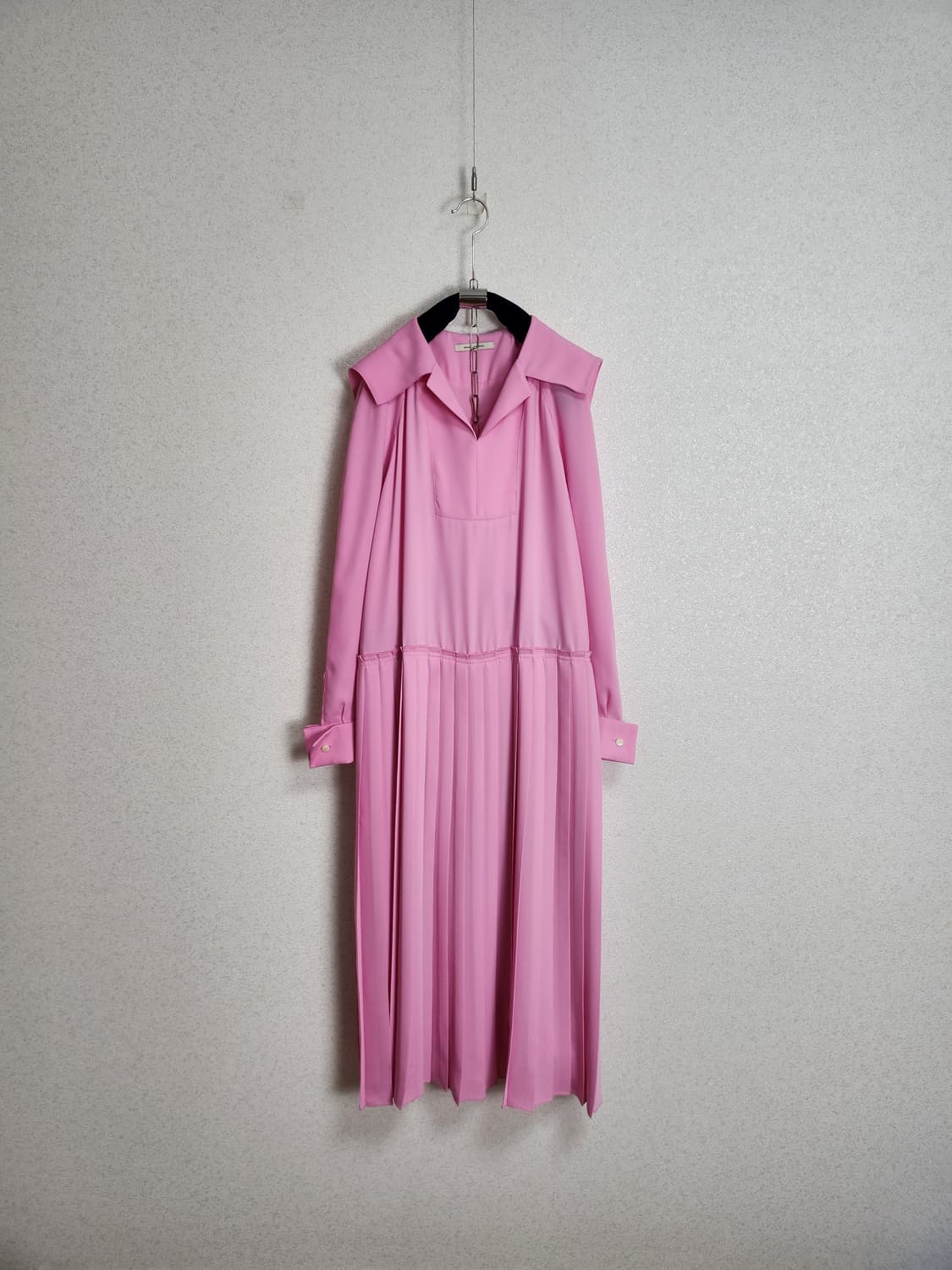 비뮤즈맨션 세일러카라 플리츠 원피스 free 상품이미지2