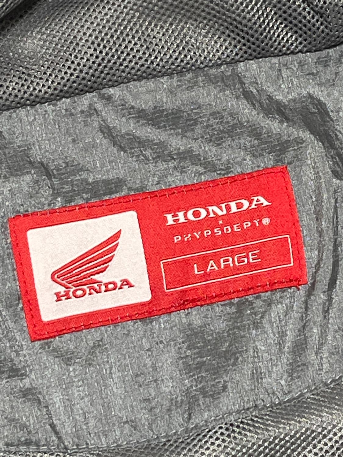 Honda PERTEX Wind Breaker_Gray 판매 상품이미지3