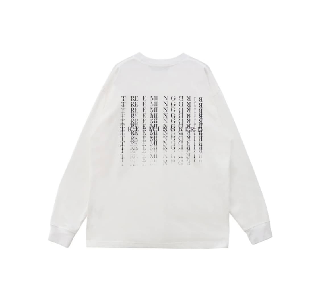 트리밍버드) Falling Overfit Long Sleeve WH F 상품이미지3