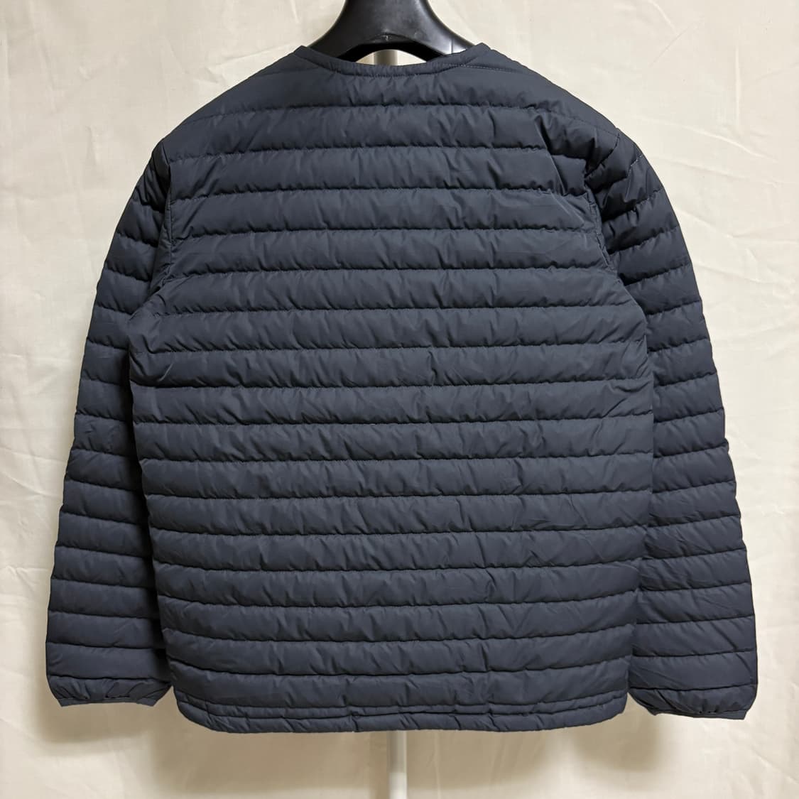 오르치발 덕다운 크루넥 경량패딩 / 차콜, 1 상품이미지7