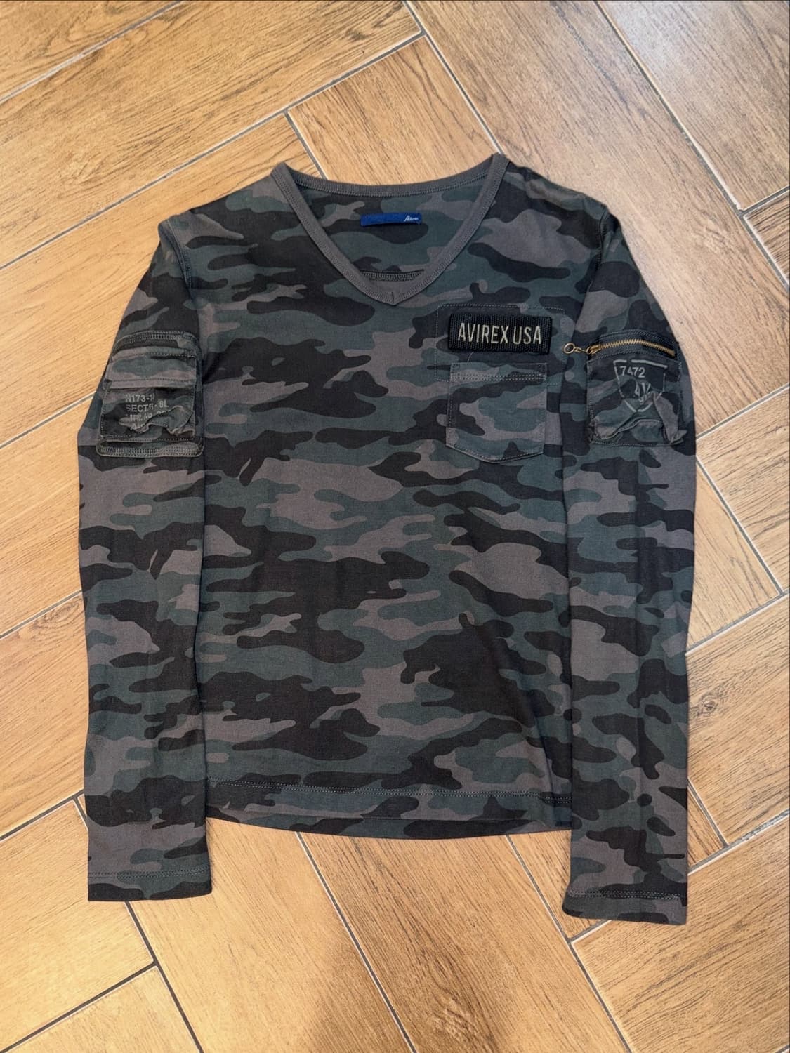 Avirex Camouflage Pocket L/S 상품이미지7
