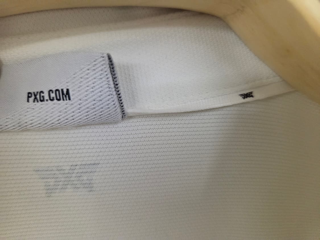 PXG 남성 골프 반팔 카라티 화이트 L 상품이미지4