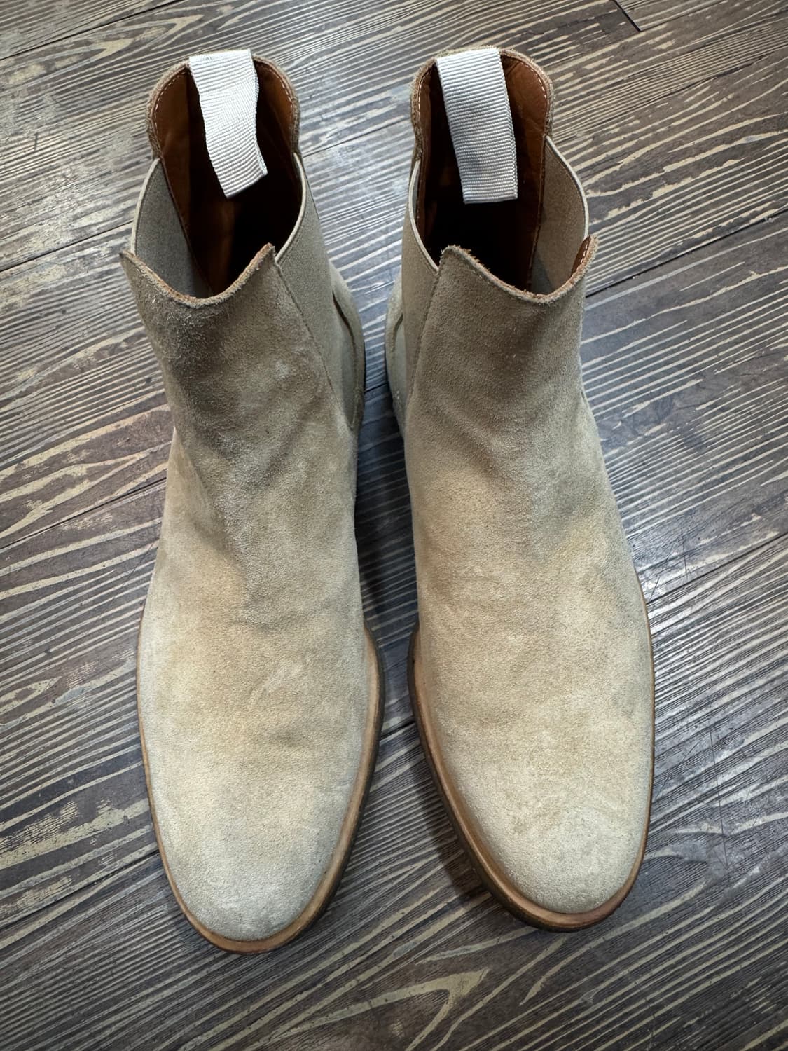 커먼 프로젝트 스웨이드 첼시 부츠 탄 250 상품이미지1