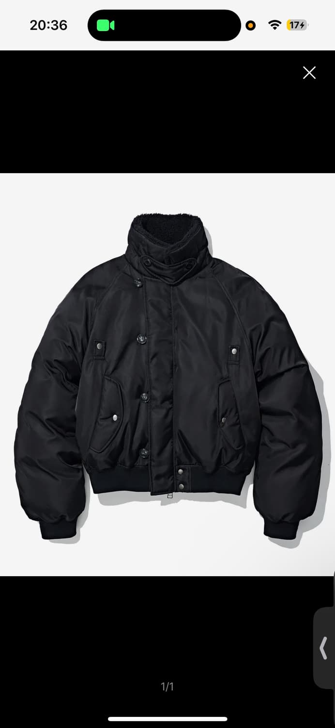 파르티멘토 밀리터리 숏파카 패딩 상품이미지1