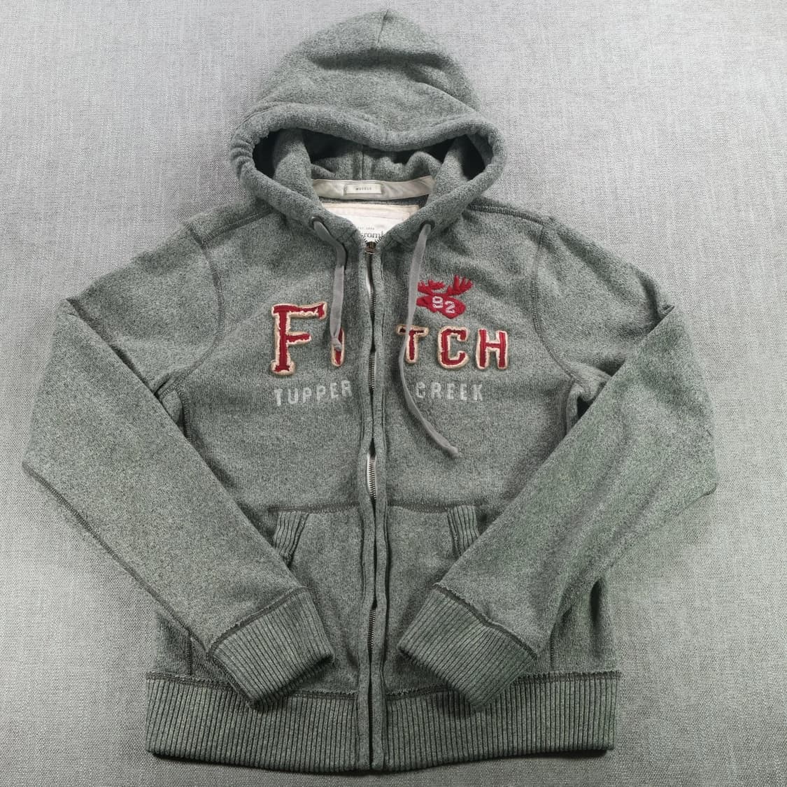 아베크롬비 앤 피치 Y2K 빈티지 스타일 후드 집업 상품이미지1