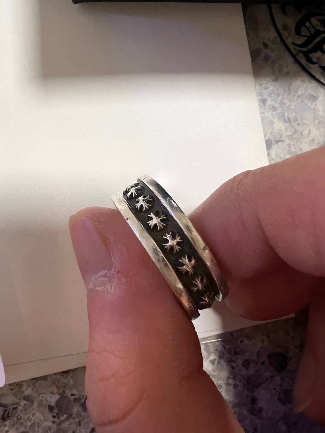 크롬하츠 미니플러스링 국내23호(ks기준) 상품이미지5