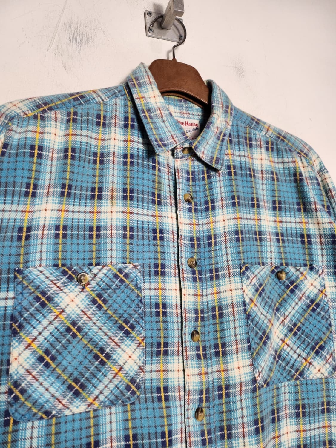 글로브 하우스 빈티지 플란넬 셔츠 상품이미지3