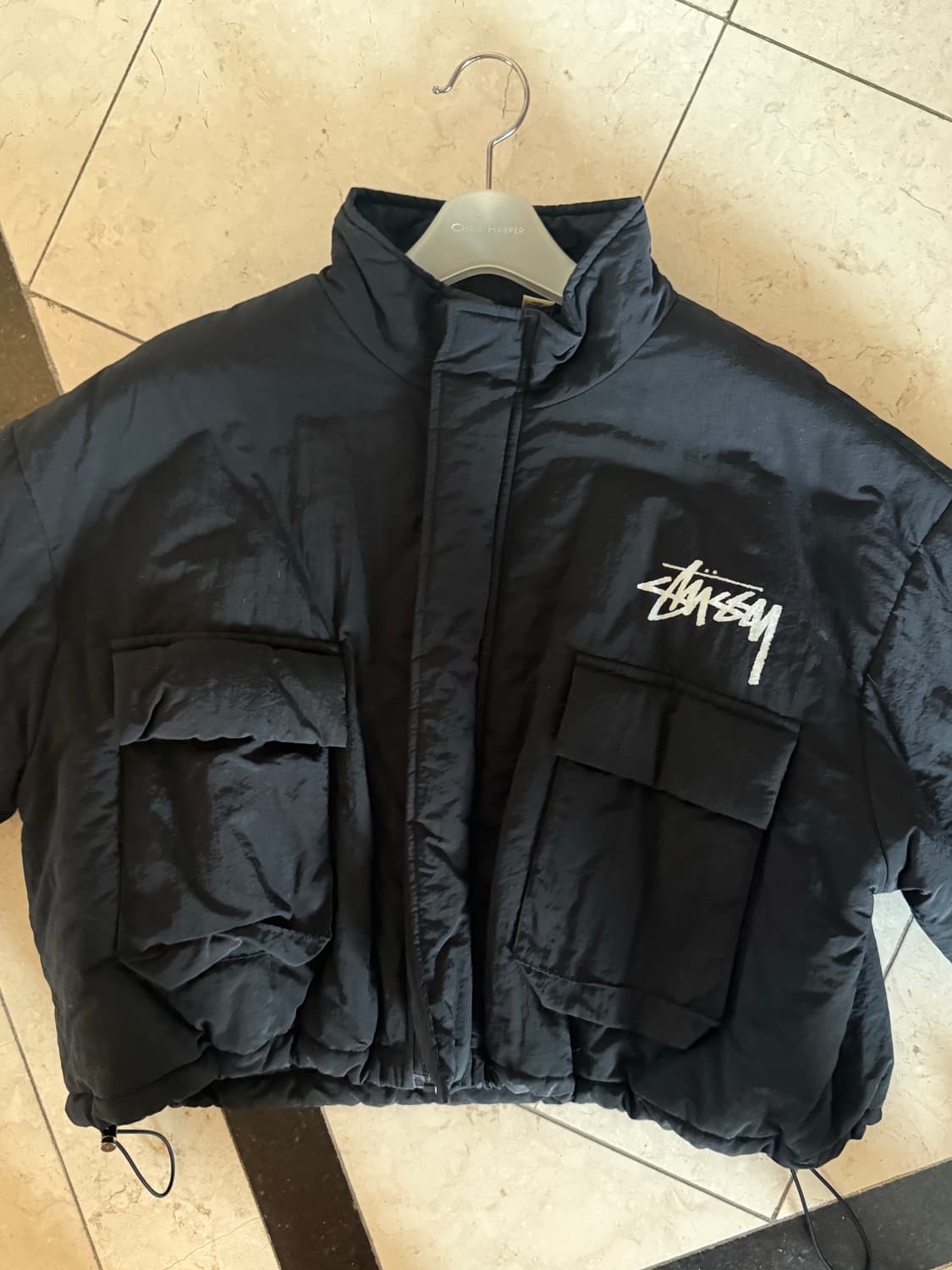 스투시 크롭 패딩 (택포) 상품이미지3