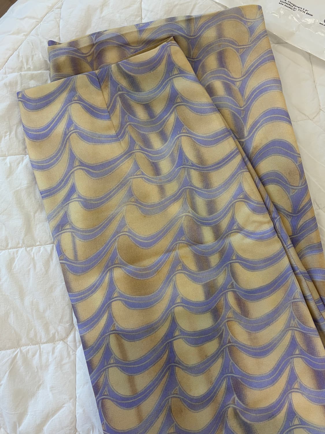 누아누 Pumila Long Skirt_Lavender (3) 상품이미지3