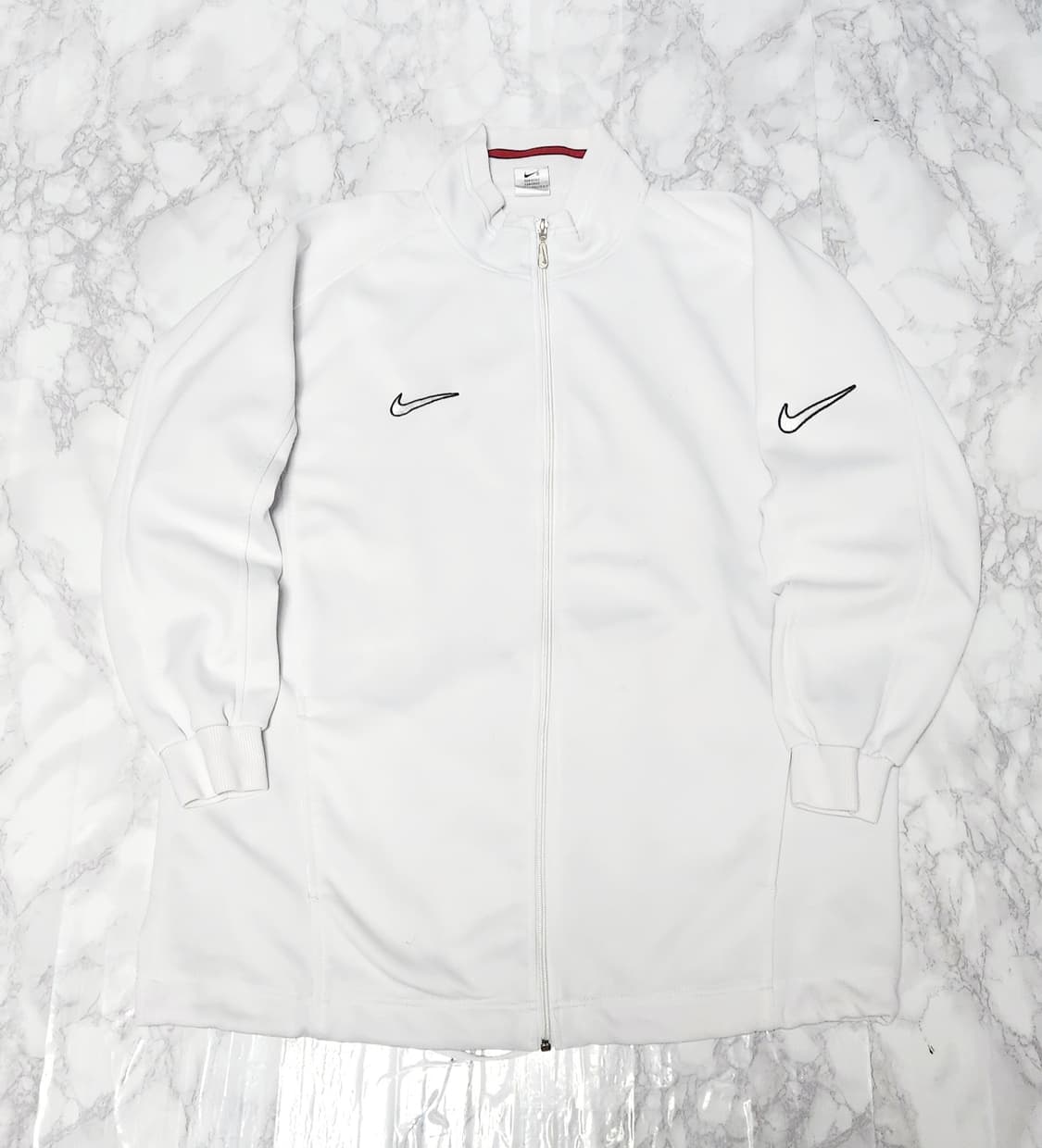 나이키 90s 더블스우시 화이트 트레이닝 져지 자켓 상품이미지3