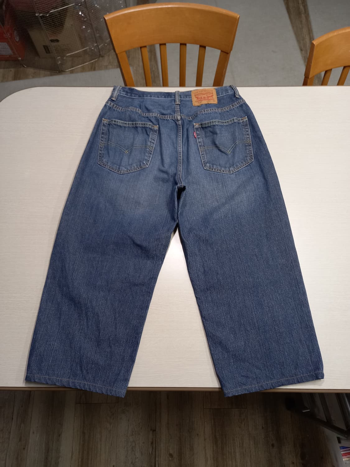 31 리바이스559 워싱 와이드진 커스텀 31-480 상품이미지2