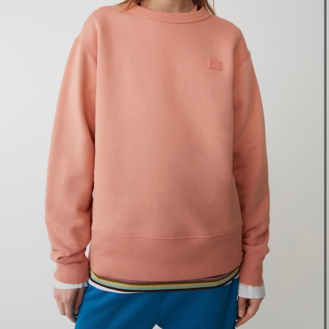 AcneStudio 아크네 페어뷰 페이스패치 맨투맨 상품이미지1