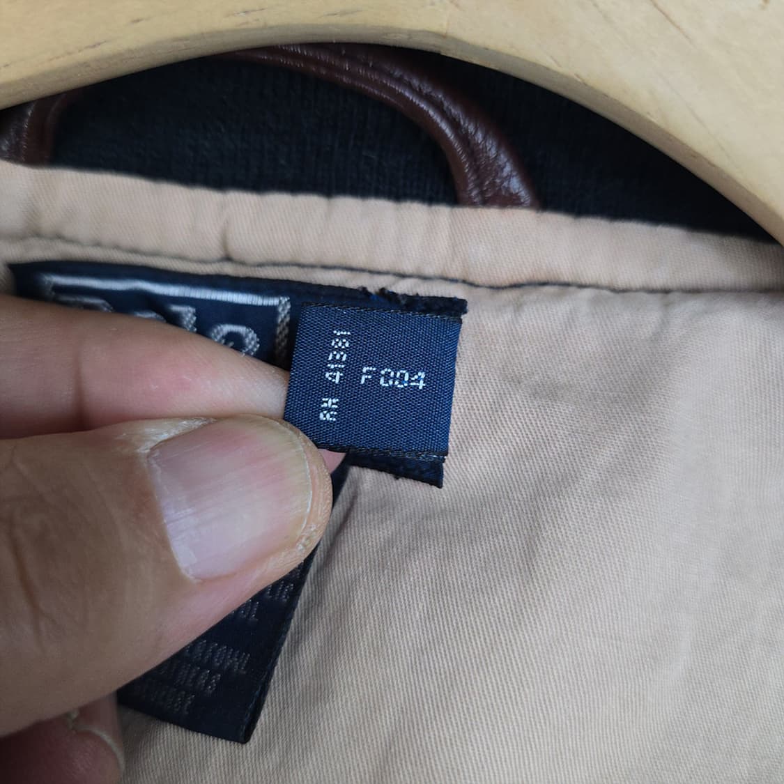 폴로랄프로렌 다운 블루종 M 상품이미지7