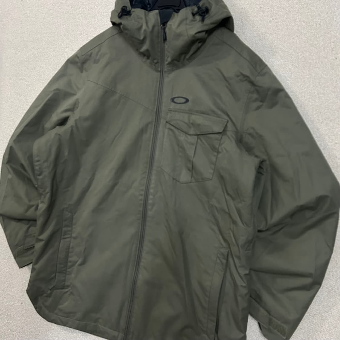 (L) 오클리 아카이브로고 카키 스노우보드 점퍼 상품이미지2