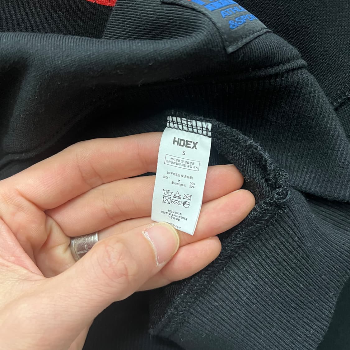 HDEX 에이치덱스 워크아웃 크롭 맨투맨 S 상품이미지4