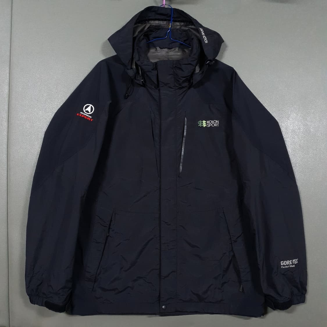 L) 코오롱스포츠 고어텍스 팩라이트쉘 투웨이 바람막이 마운틴 자켓 100 상품이미지1