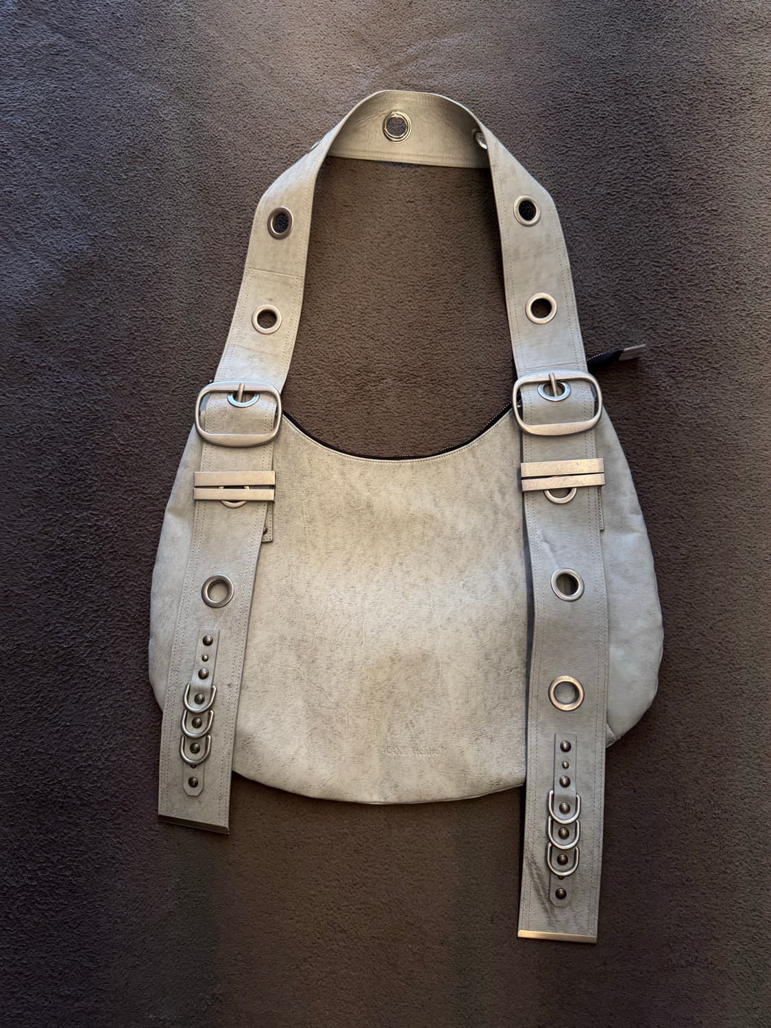 베이컨트 아카이브 벨라 와이드 더티 화이트 미시착 상품이미지1