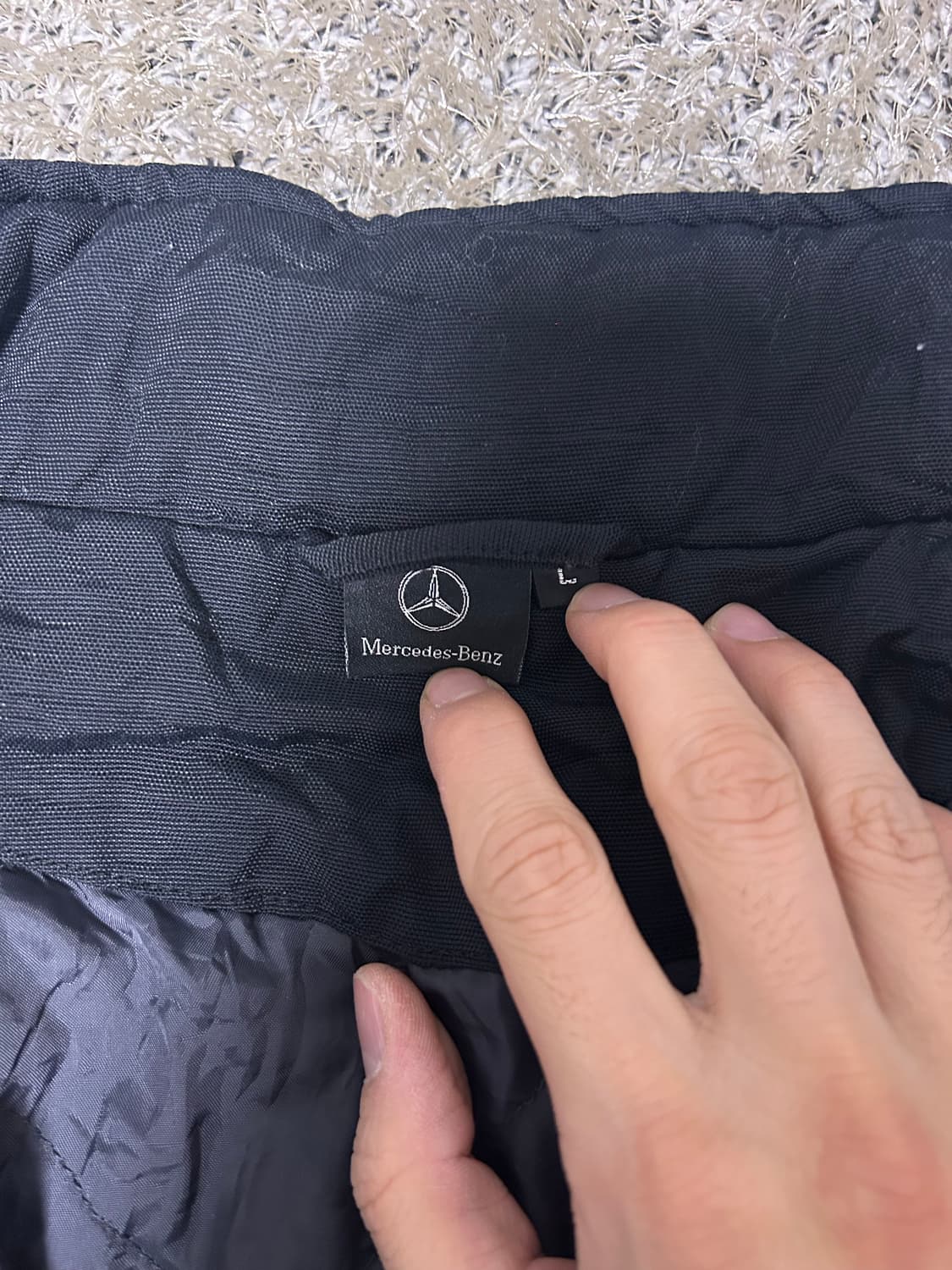 메르세데스 벤츠 누빔 자켓 사이즈 110 상품이미지3