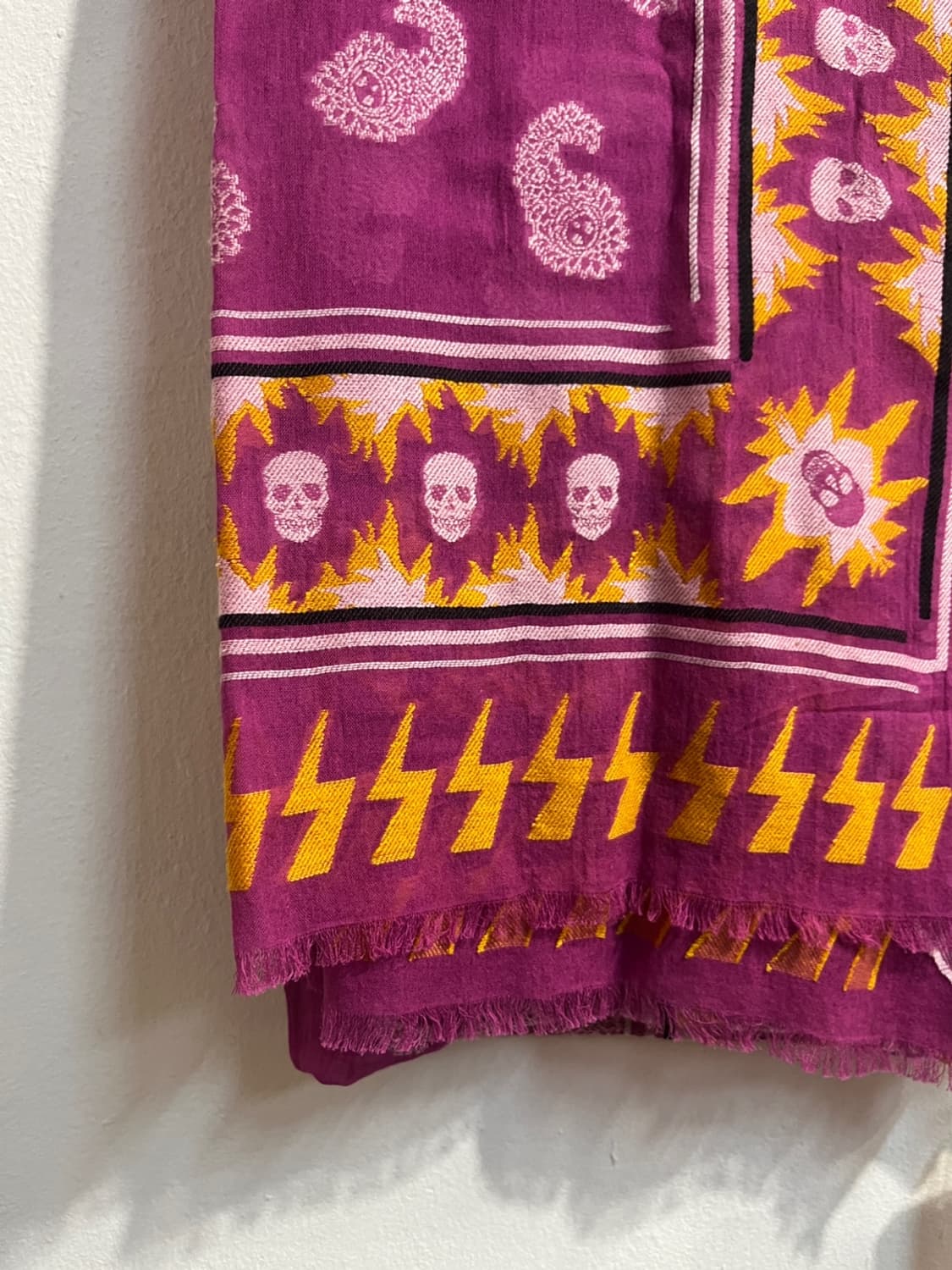 쟈딕앤볼테르 패턴 코튼 블렌드 스카프 상품이미지2