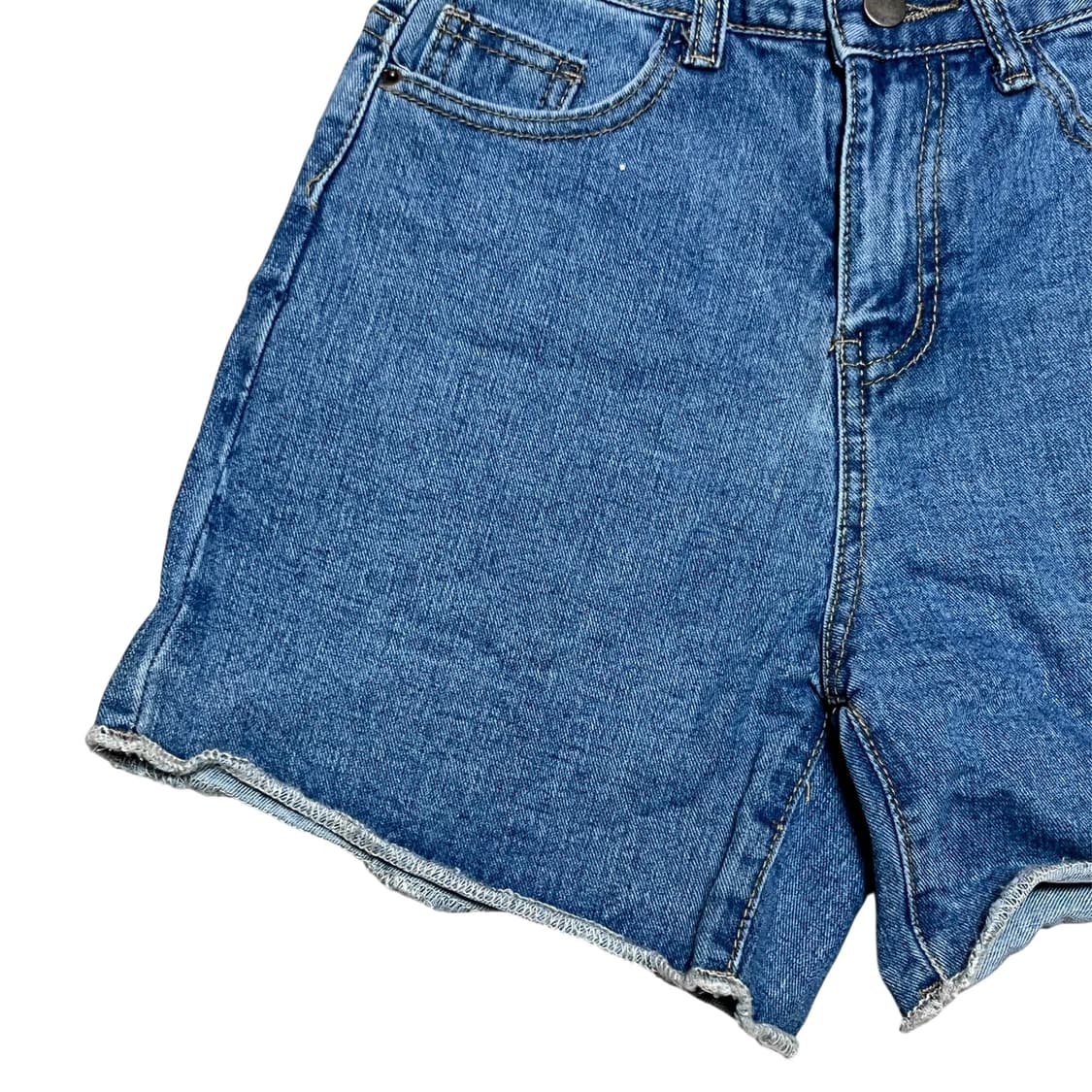 denim cutting shorts  상품이미지4