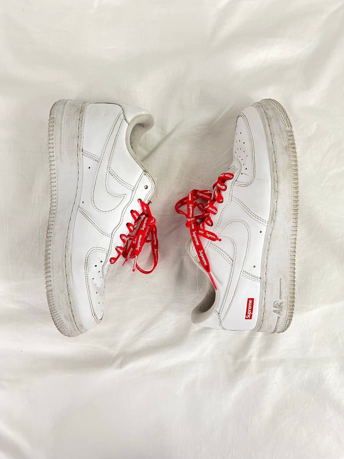 슈프림 x 나이키 에어포스 화이트 240 <87> 상품이미지2