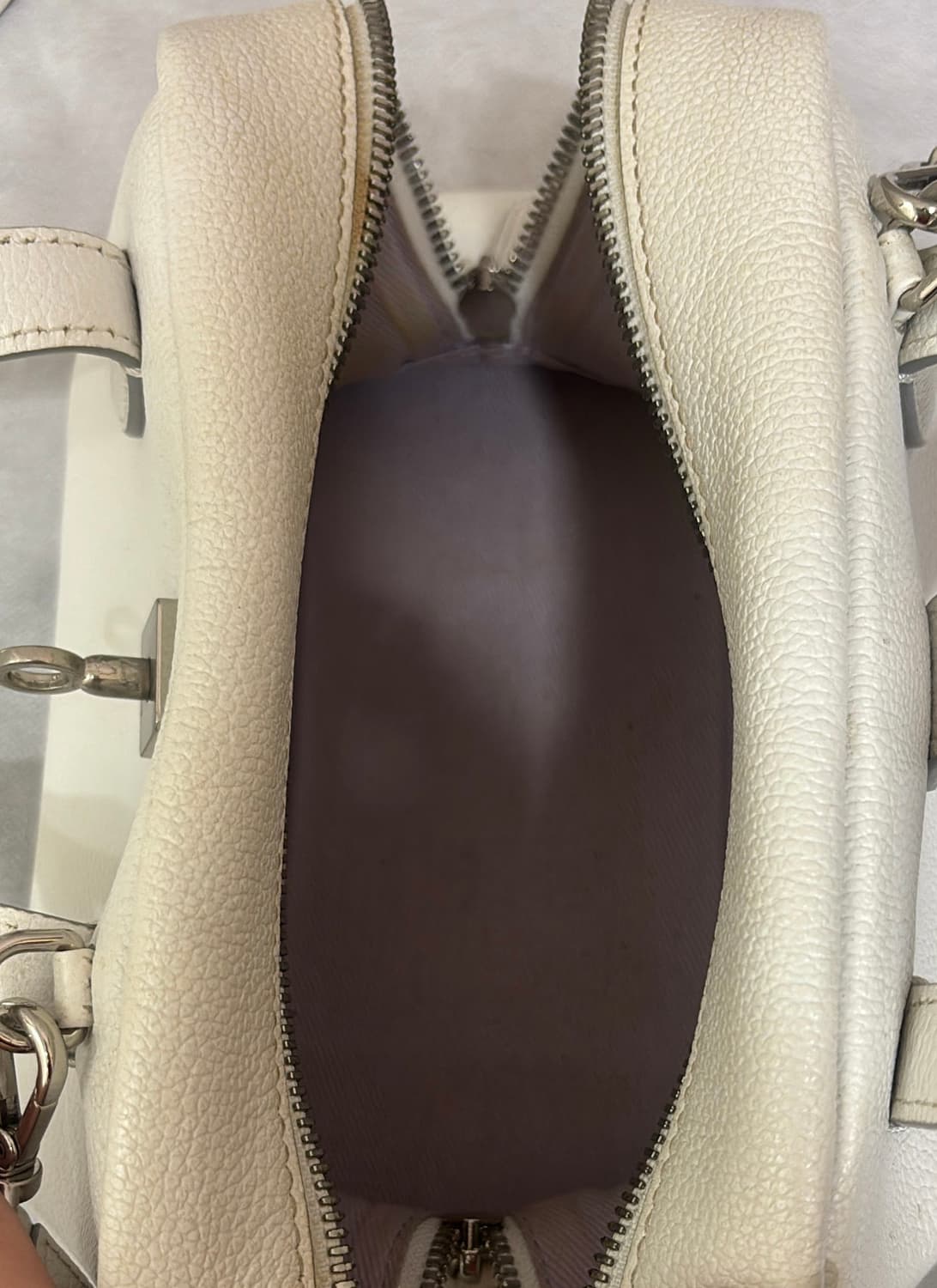 분크 토크 토트 스몰 화이트 가방 상품이미지8