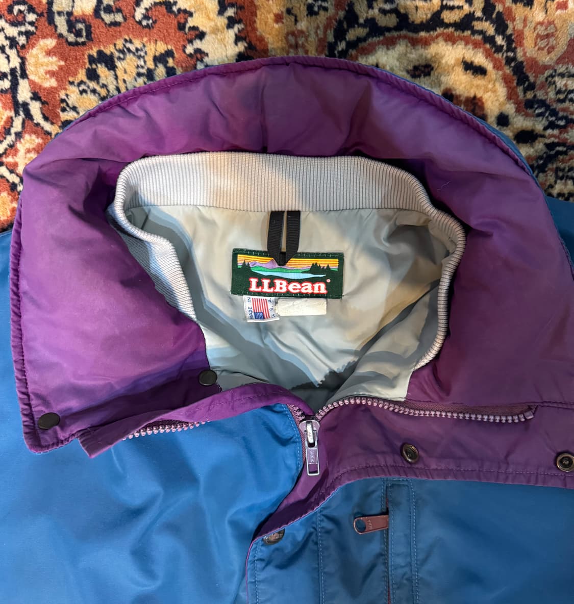 90s usa 빈티지 엘엘빈 구스 다운 파카 L (526) 상품이미지6
